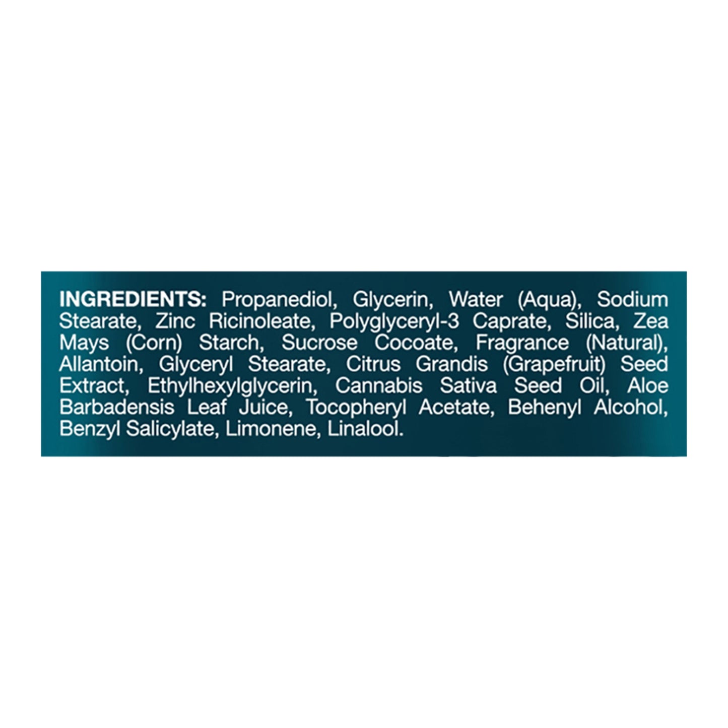 Jason Natural Products - Desodorante Stk de semilla de cáñamo y aloe - 1 unidad - 2,5 oz