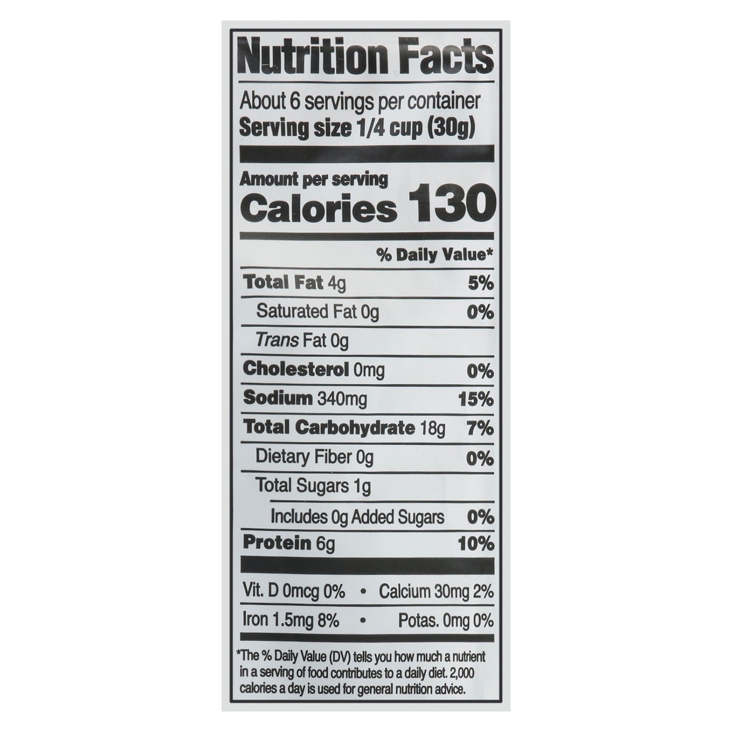 Saffron Road - Chickp Crnchy Sslt&p - Caja de 6 - 5,4 oz