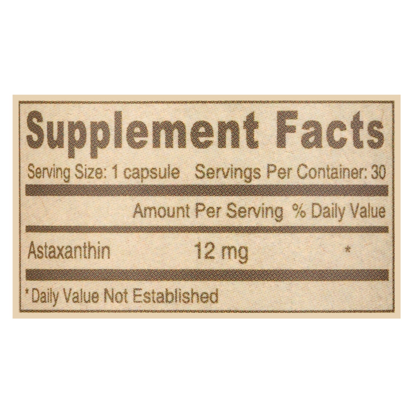 Deva Vegan Vitamins - Astaxantina 12 mg vegana - 30 cápsulas veganas