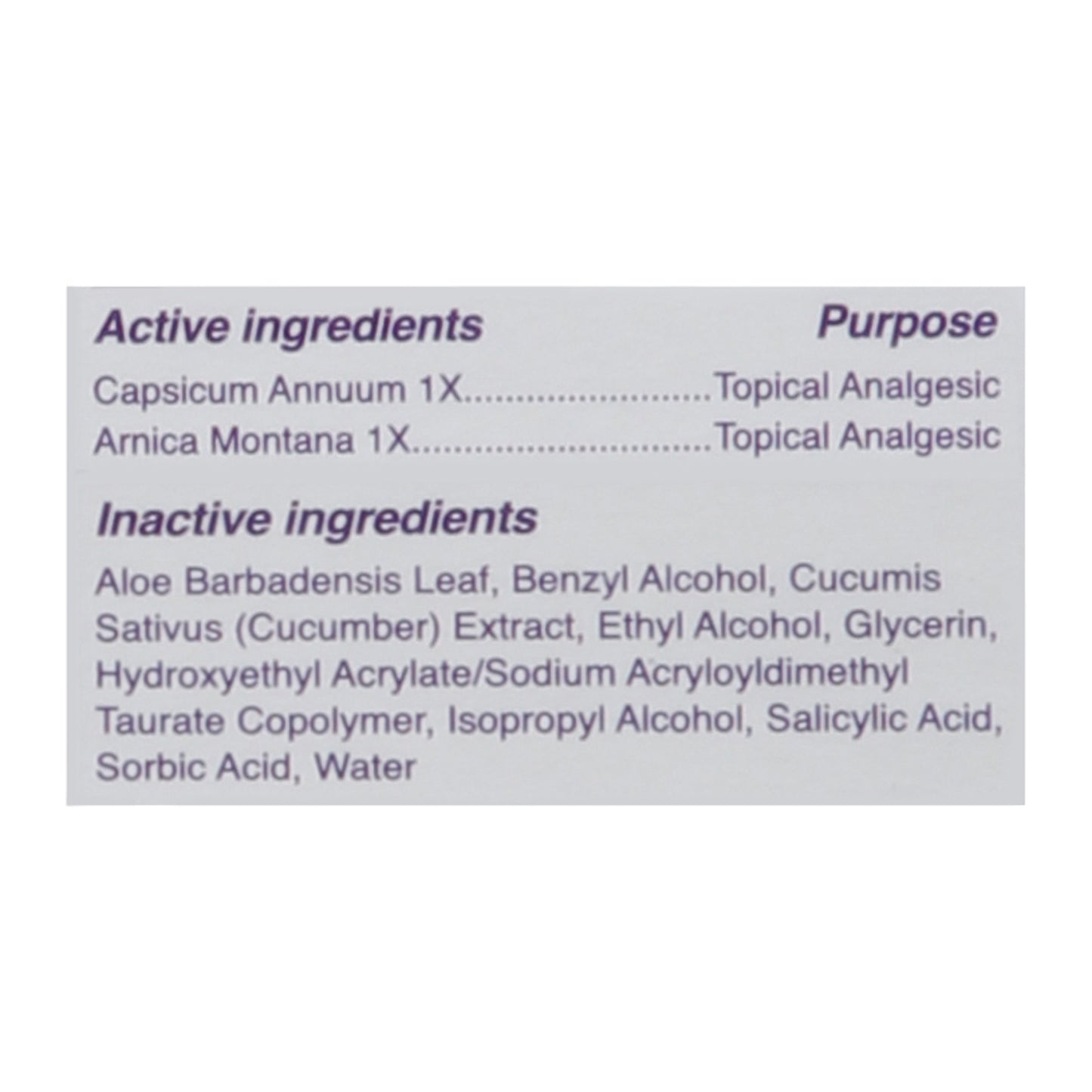Capsiva - Rollo de gel para aliviar la artritis - 1 unidad - 3 oz
