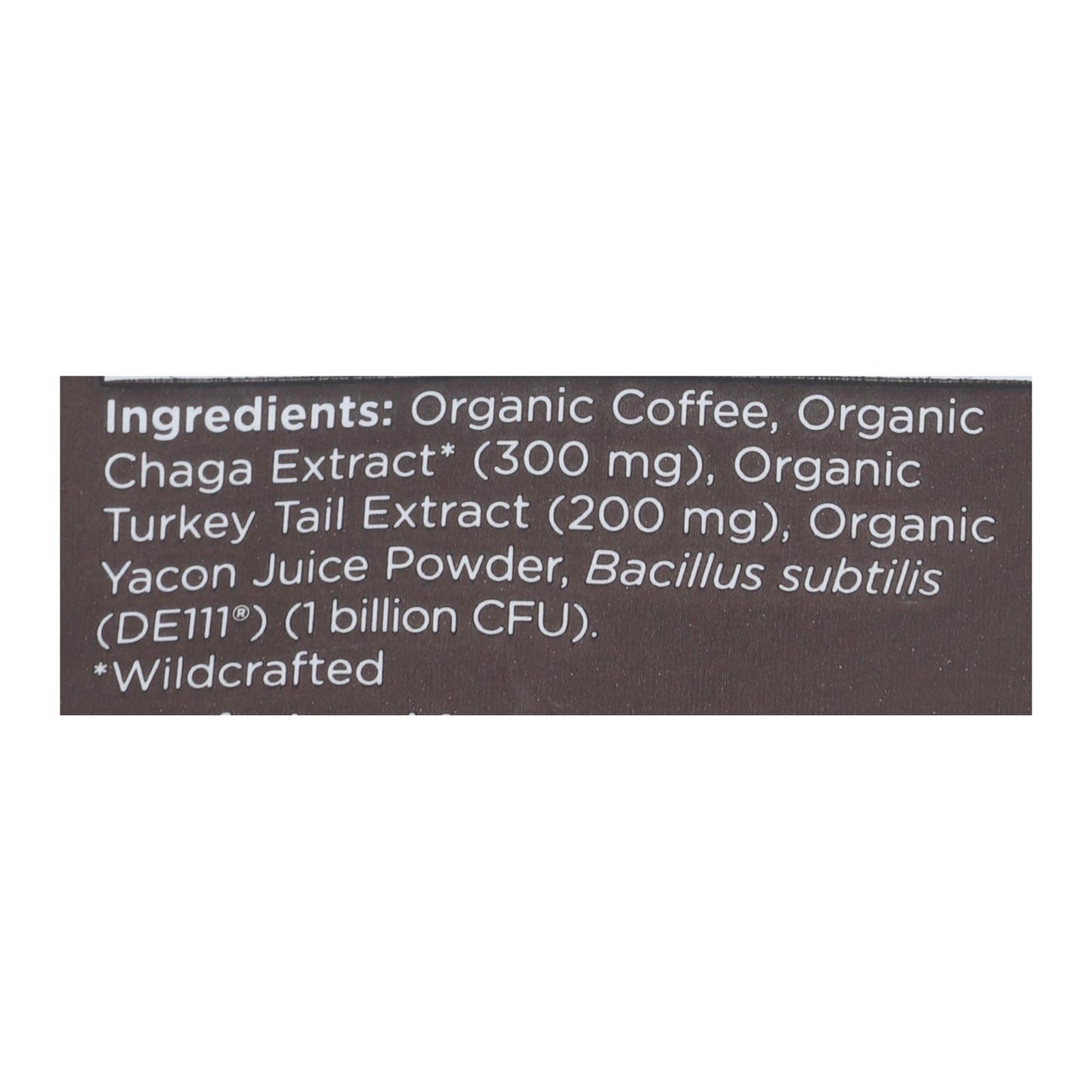 Four Sigmatic - Hongo de café con probióticos - Caja de 8-12 oz