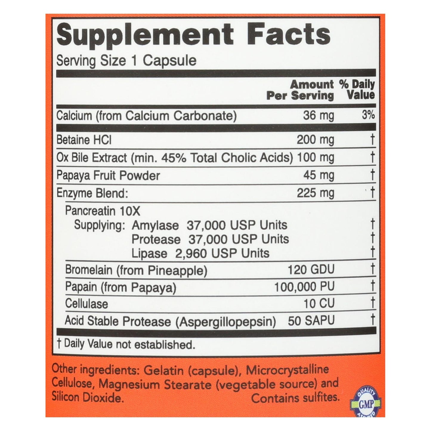 Now Foods - Super Enzyme - 1 unidad - 90 cápsulas vegetales