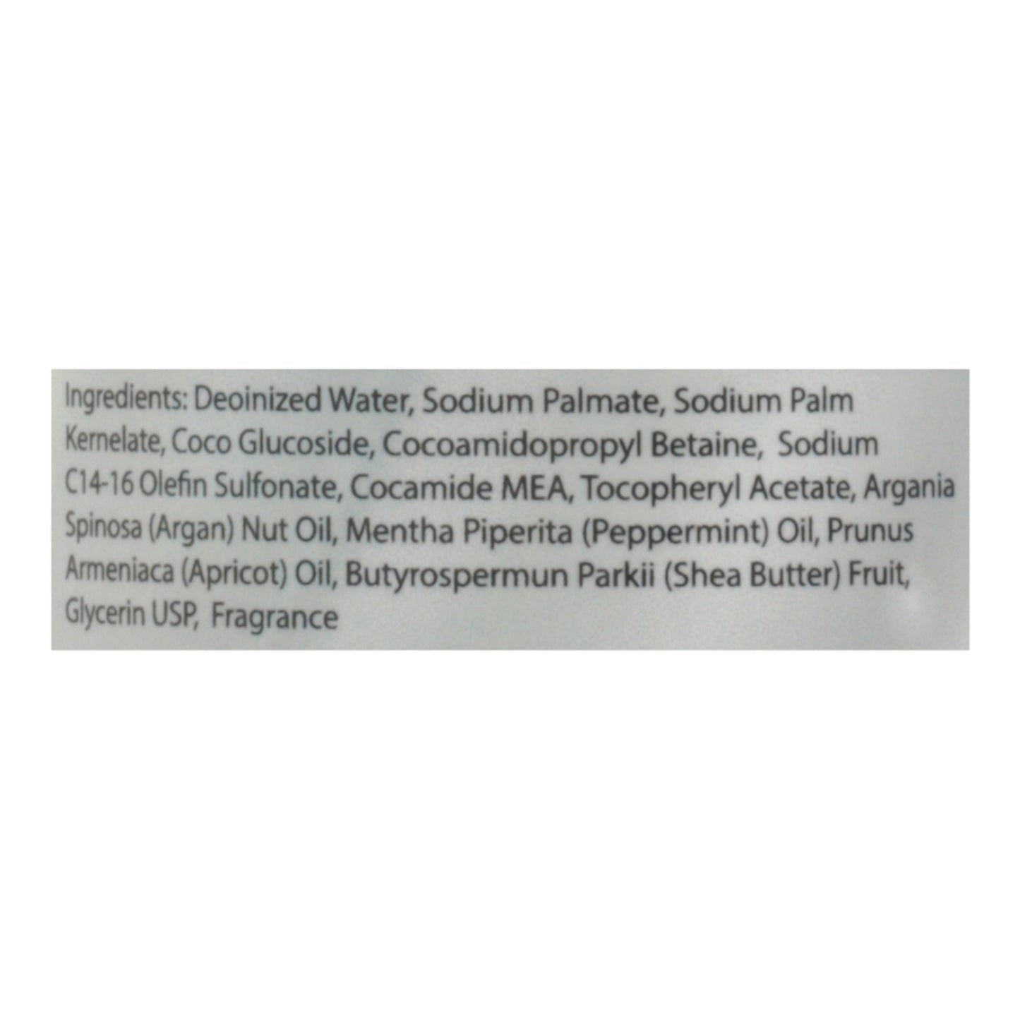 Okay Pure Naturals - Jabón de manos con sabor a menta - 1 unidad de 1 a 16 fz