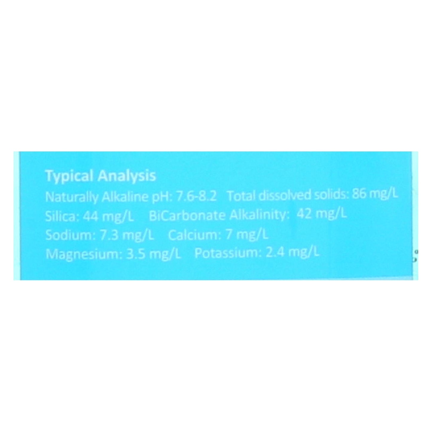 Waiakea 优质天然碱性夏威夷火山瓶装水 - 24 瓶装 - 16.9 Fz