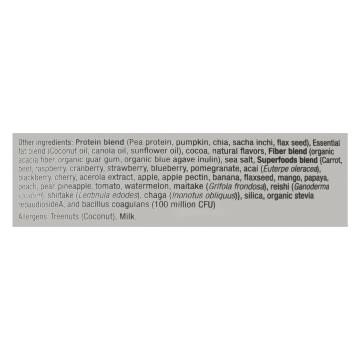 Country Farms - Super Shake Powder Chocolate - 1 unidad - 12,48 oz
