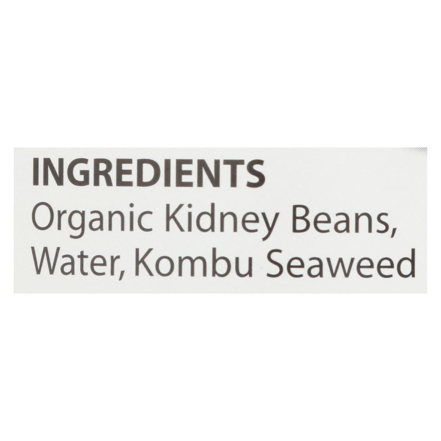 Eden Organic Kidney Beans - Case Of 12 - 29 Oz
