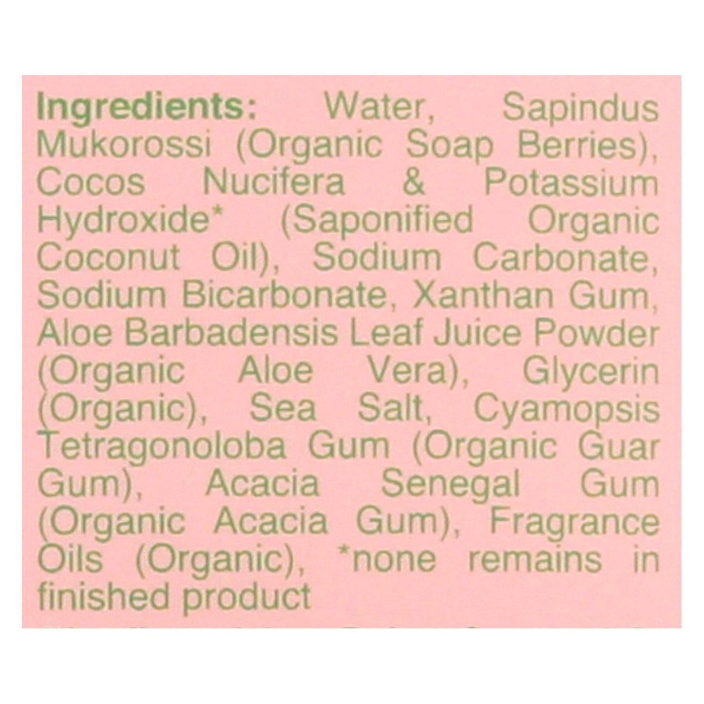 Rebel Green - 洗衣粉精致洗涤剂 - 粉红紫丁香 - 4 瓶装 - 32 液体盎司。