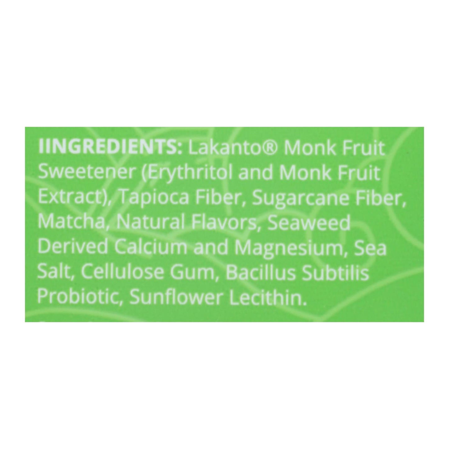 Lakanto Monkfruit Sweetened Matcha Latte - Case Of 8 - 10 Oz
