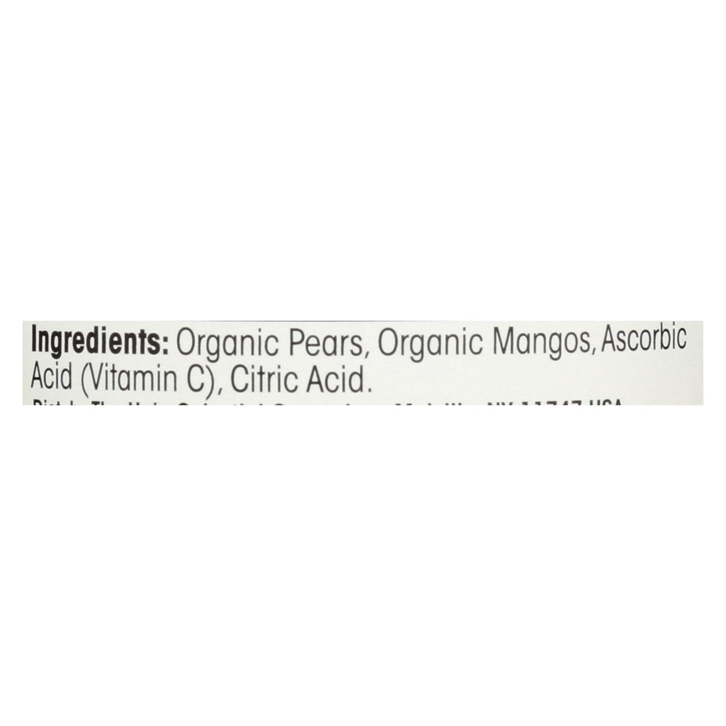 Lo mejor de la Tierra - Peras y mangos de segunda etapa - Caja de 10 - 4 oz