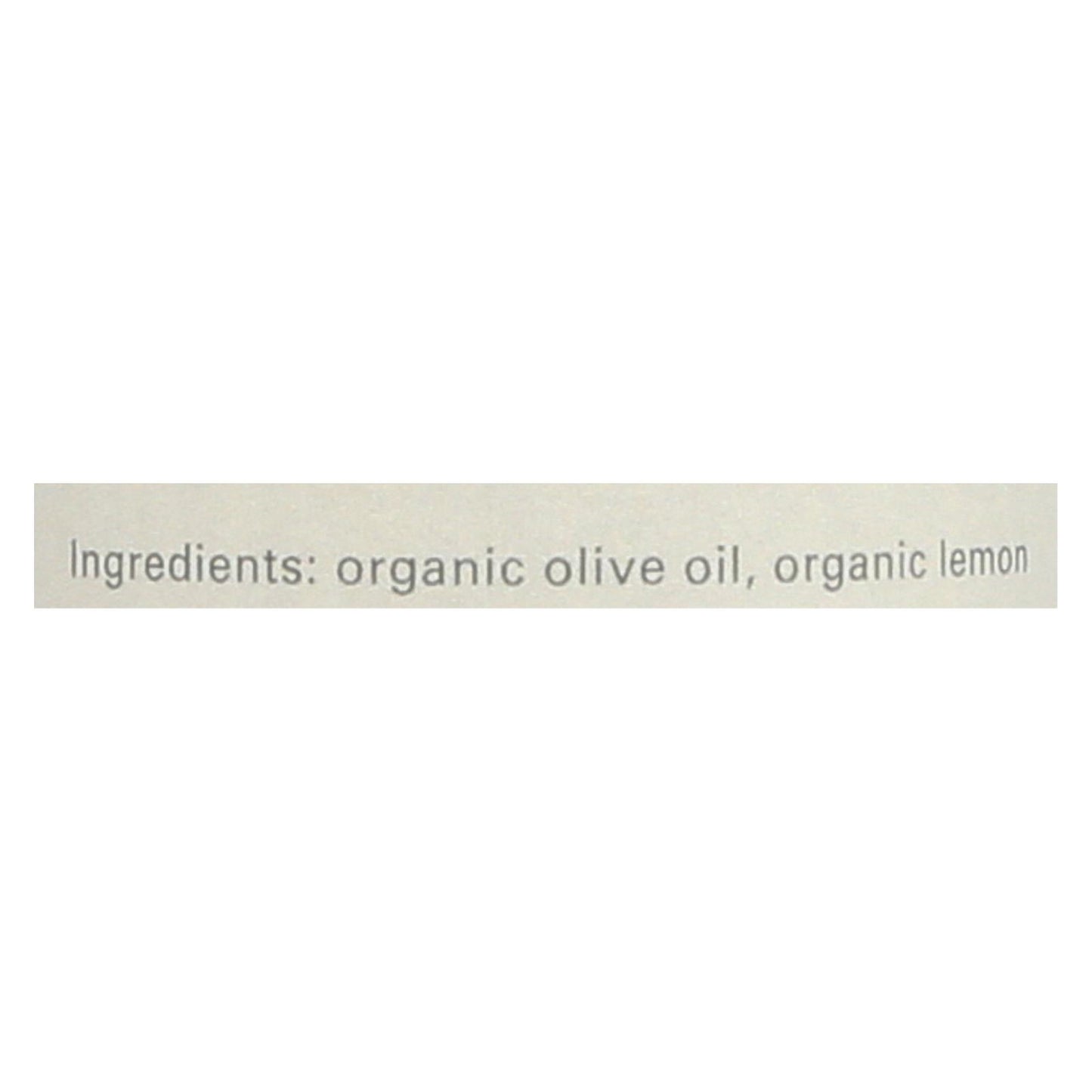 Aceite de oliva con limón de comercio justo de Canaán - Caja de 6 - 8,4 Fz