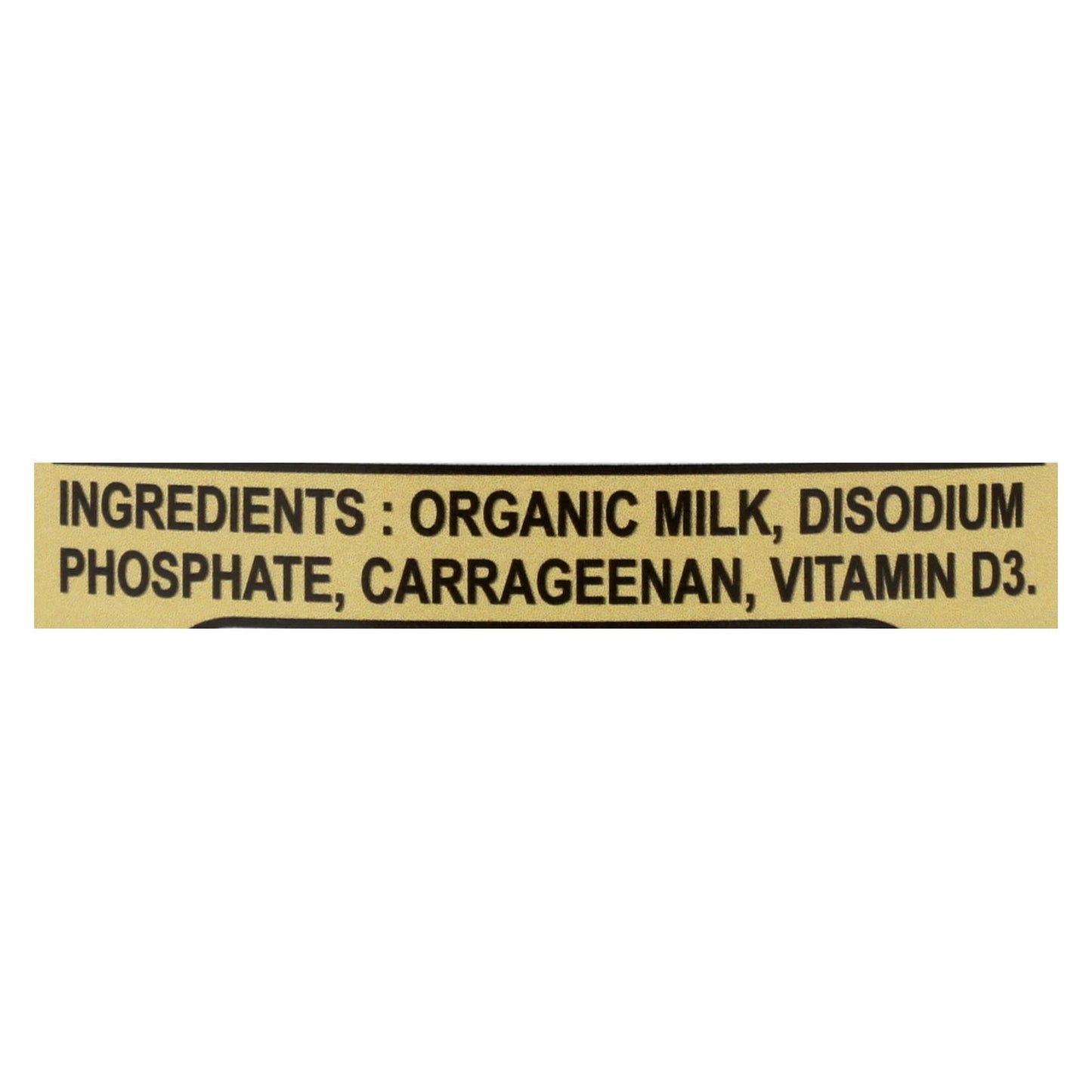 Leche evaporada orgánica de California Farms - Caja de 24 - 12 fl oz