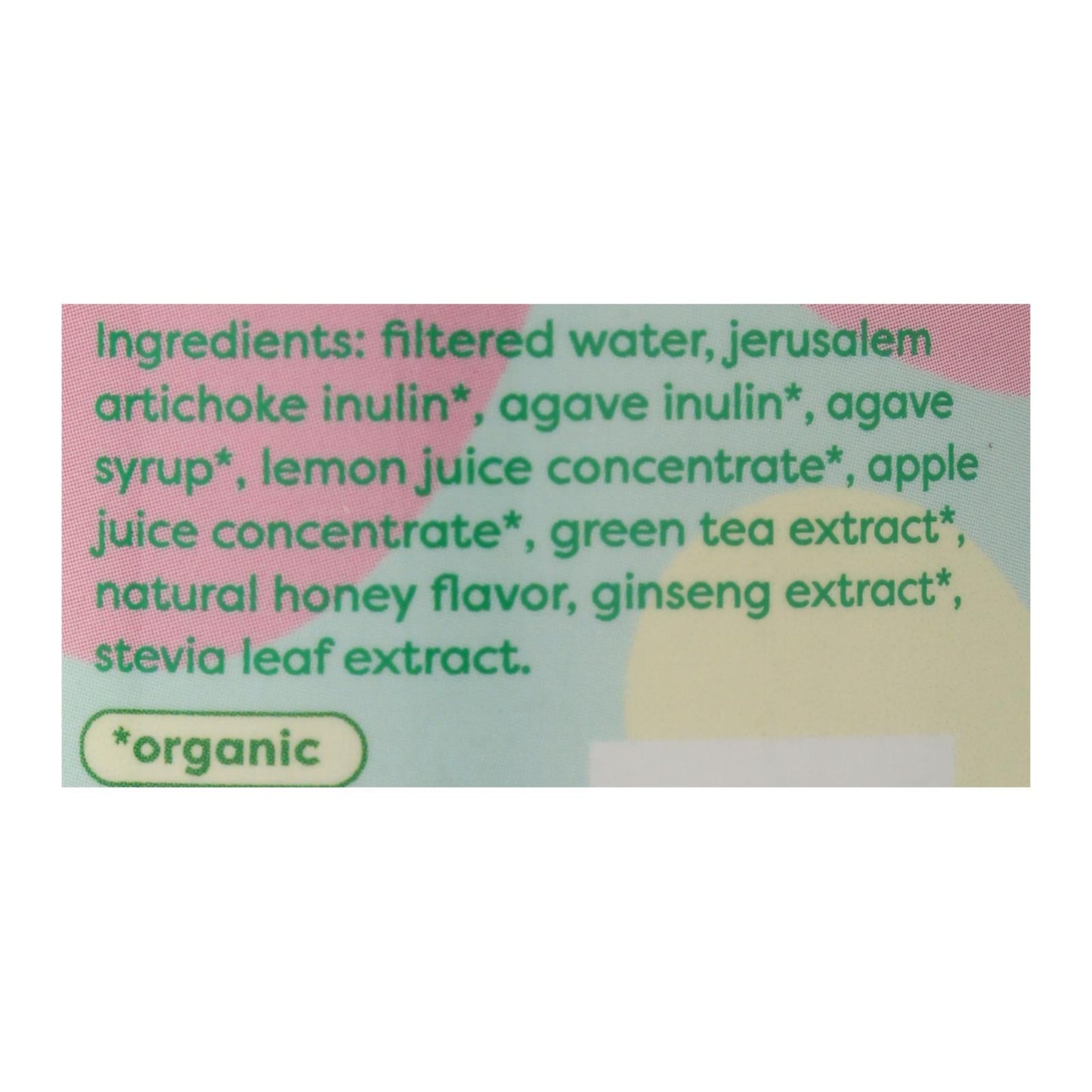 Medio día - Té verde tónico con miel Gnsng - Caja de 12 - 12 Fz