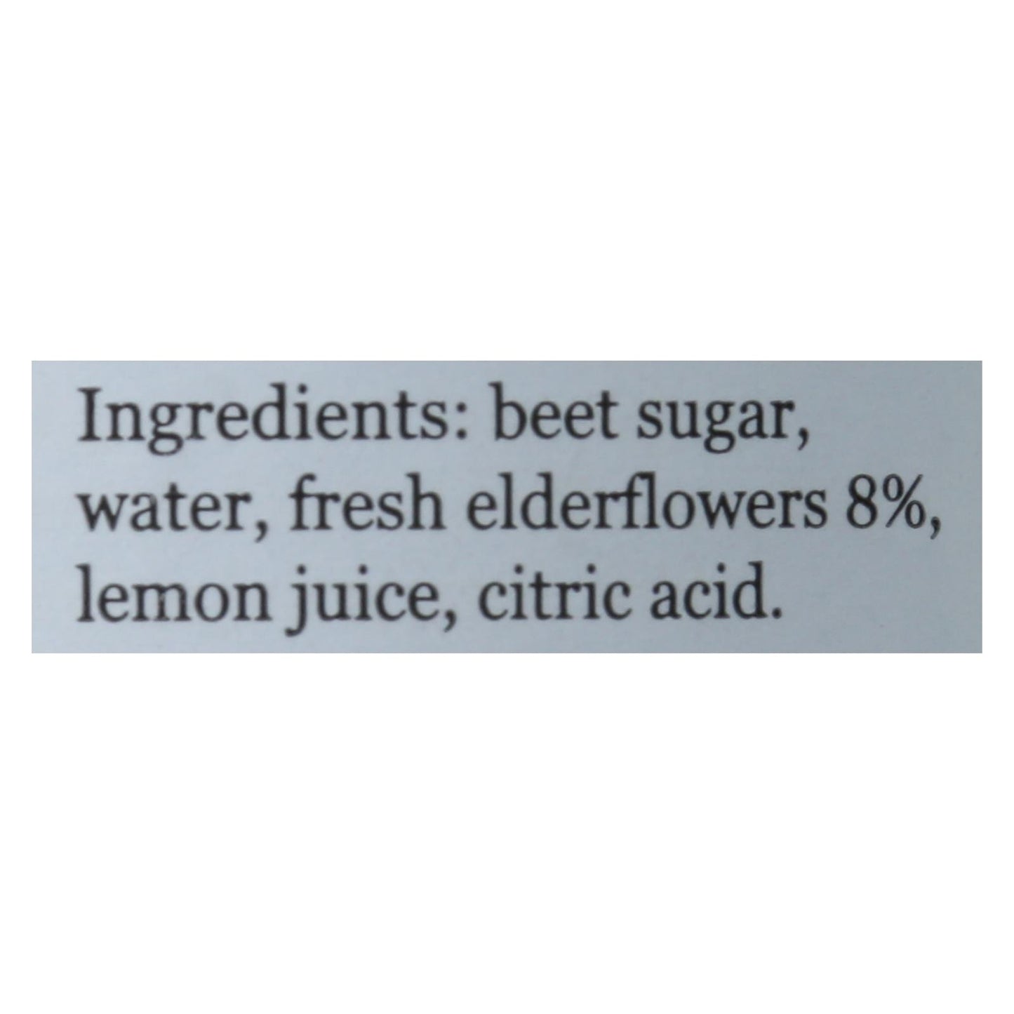 Belvoir Fruit Farms Elderflower Cordial - Case Of 6 - 17 Fz