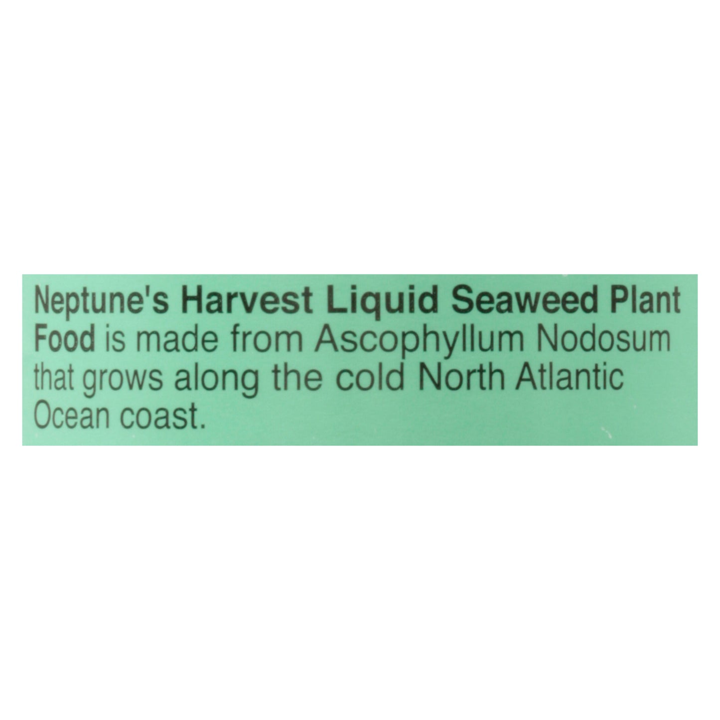 Fertilizante de algas marinas Neptune's Harvest, etiqueta verde, 16 oz