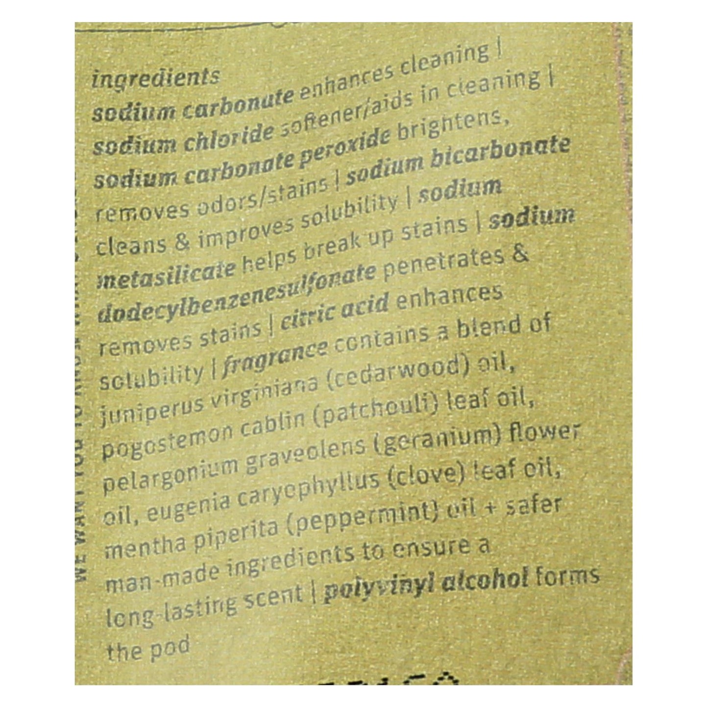 Stoneworks 橄榄叶洗衣粉盒 - 6 盒装 - 50 支