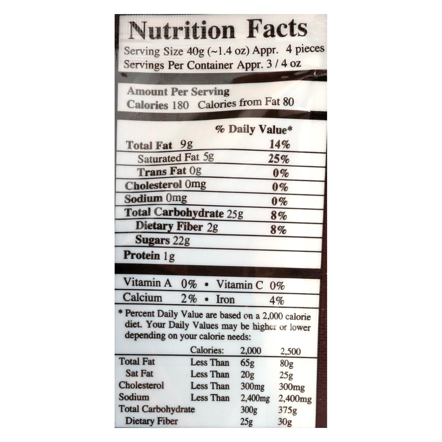Next Organics Dark Chocolate Ginger - Case Of 6 - 4 Oz