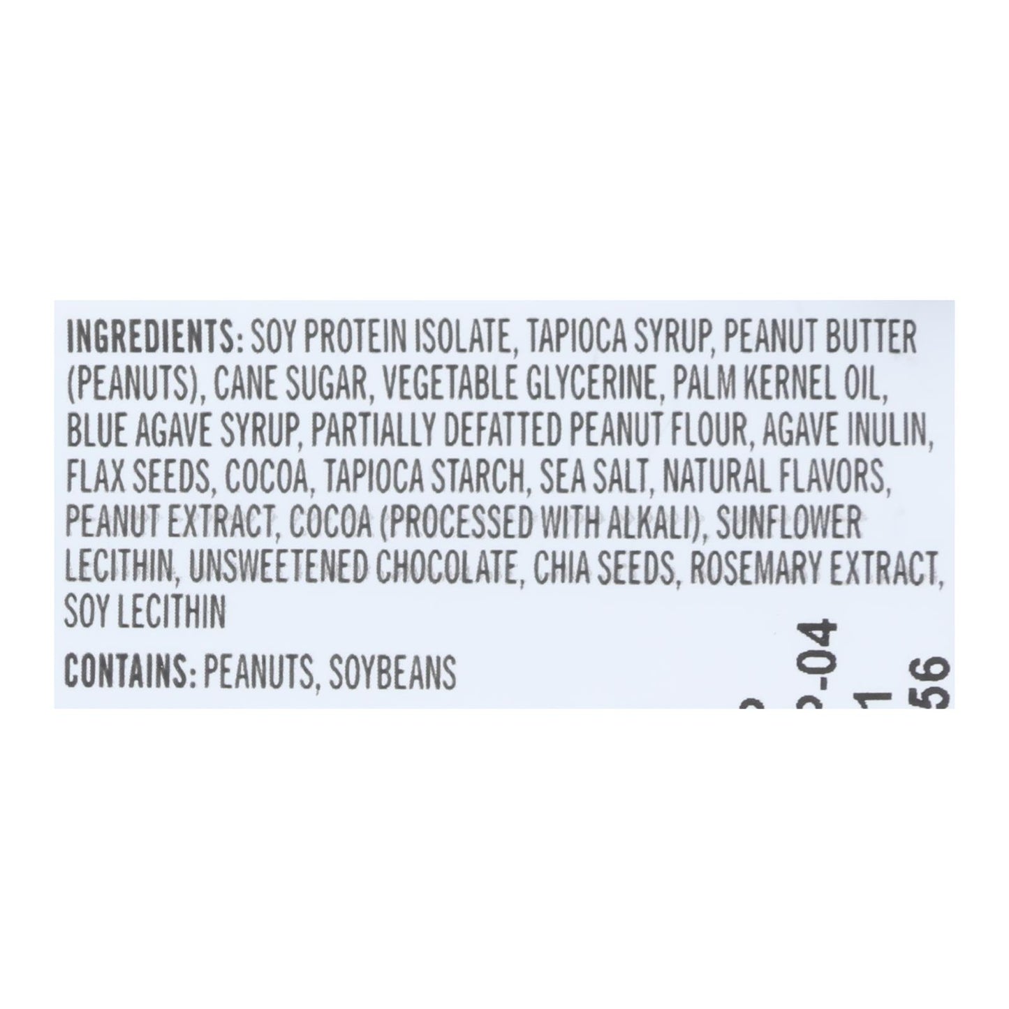 Barra de chocolate con mantequilla de maní Probar - Caja de 12 - 2,46 oz