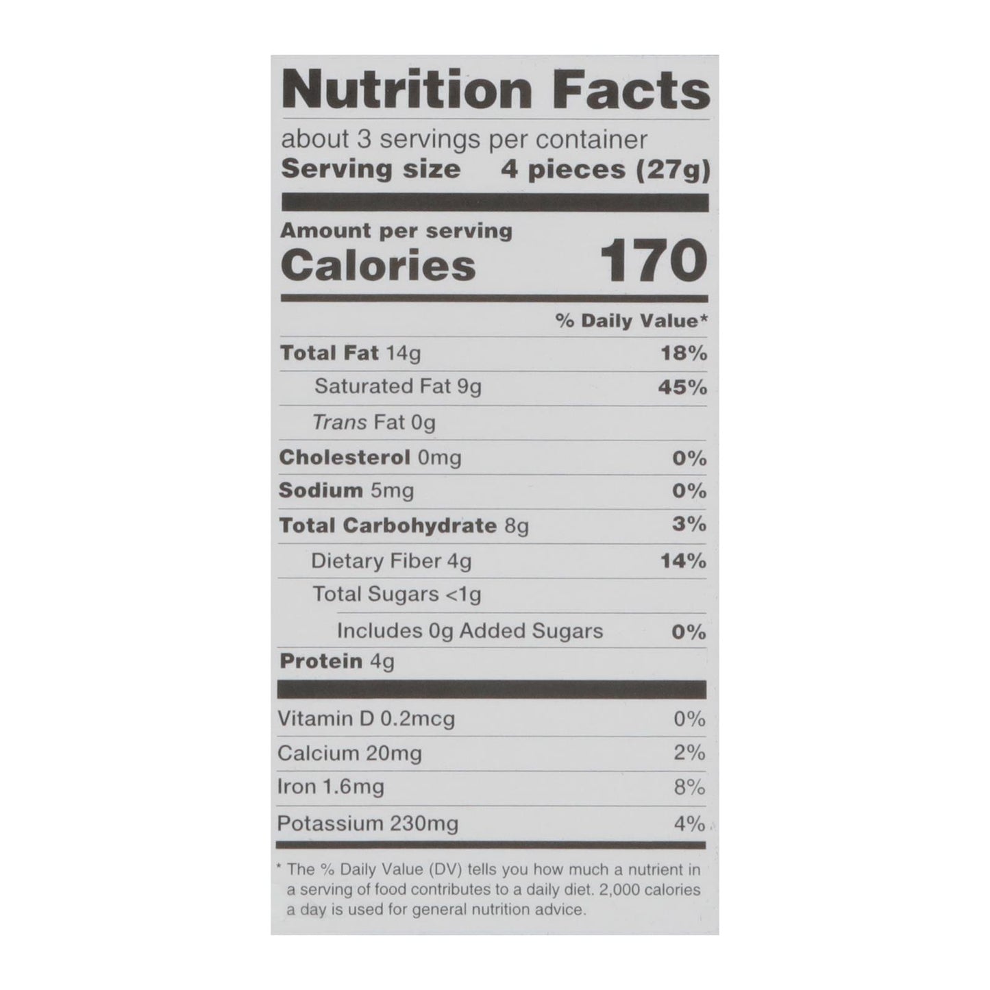 Pascha - Bar Dark Chocolate 100% Nibs - Case Of 10 - 2.82 Oz