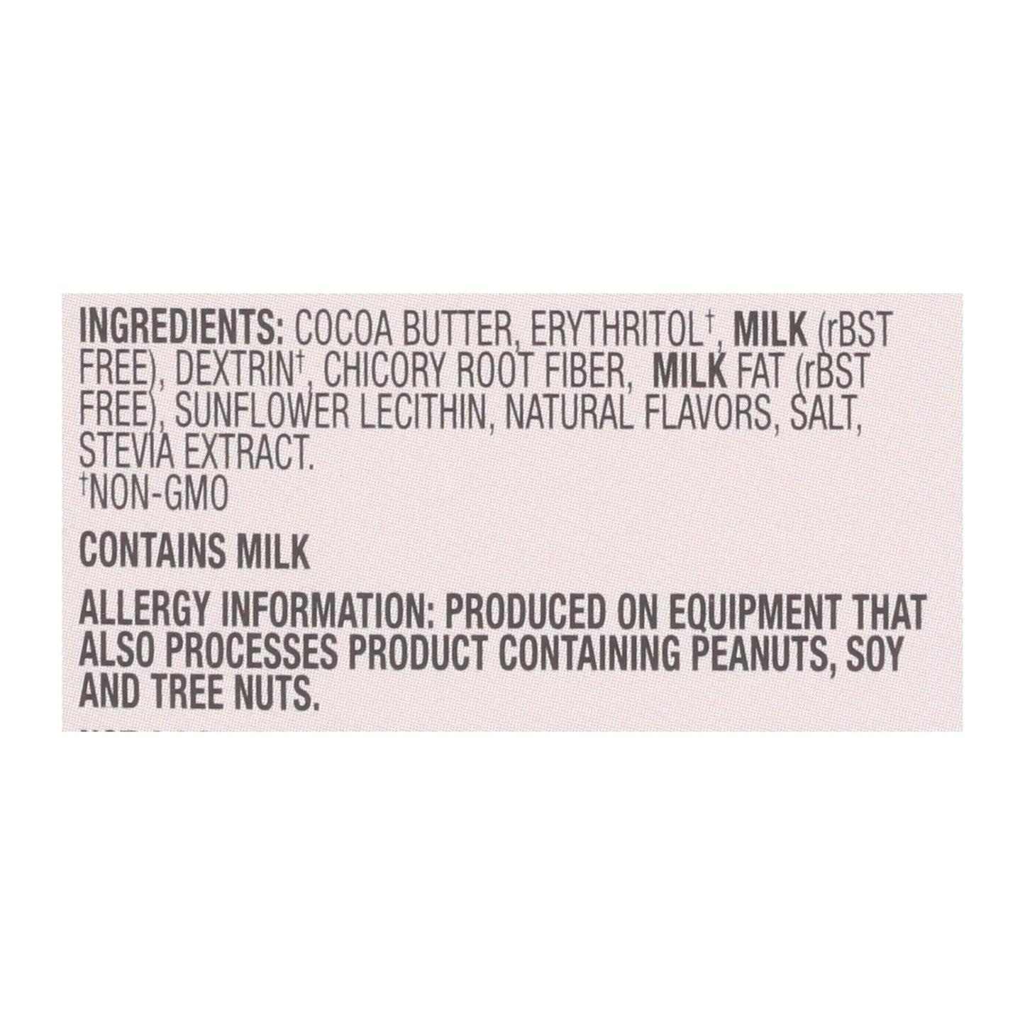 Lilys - Barra de chocolate blanco para fiestas - Caja de 12 - 2,8 oz