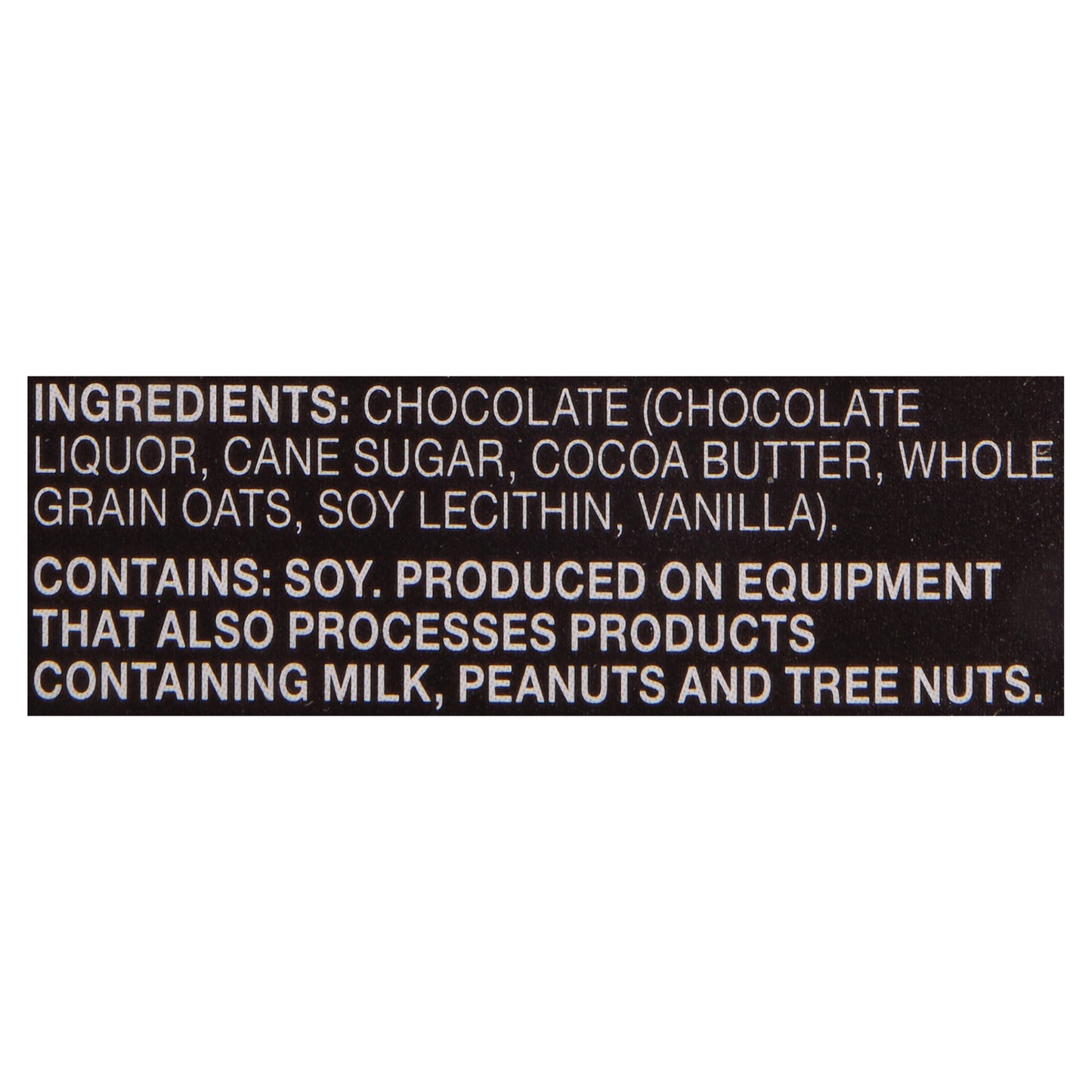 Chocolate con especies en peligro de extinción - Leche de avena con chocolate negro 55% CCA - Caja de 12 - 3 oz