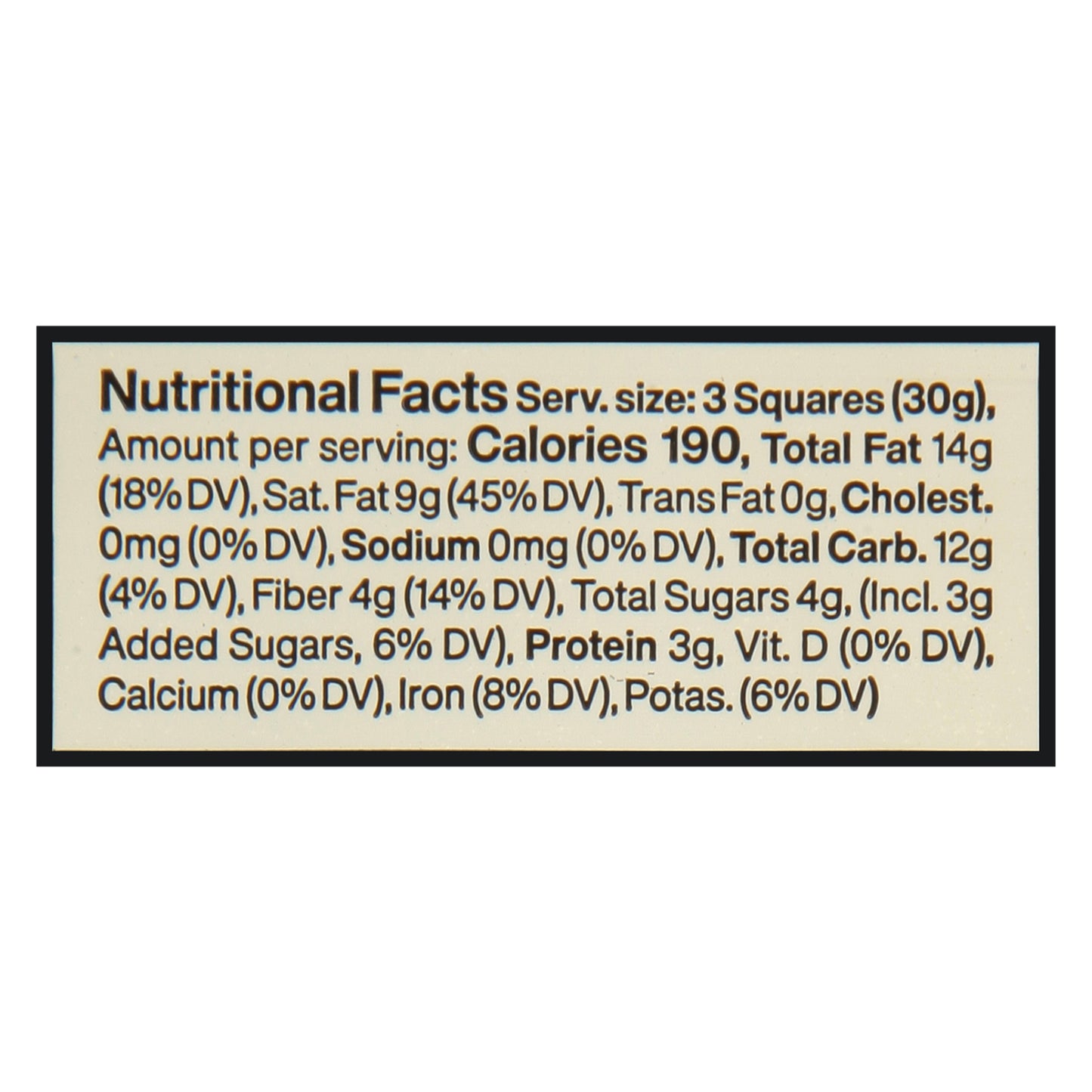 Chocolate de especies en peligro de extinción - Chocolate negro fuerte y aterciopelado - Caja de 250 - 0,35 oz