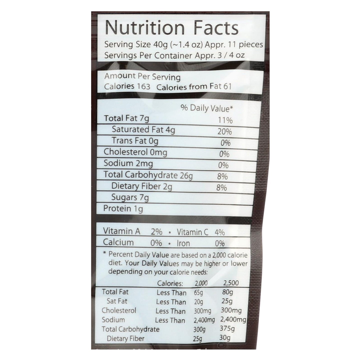 Albaricoques con chocolate negro de Next Organics - Caja de 6 - 4 oz