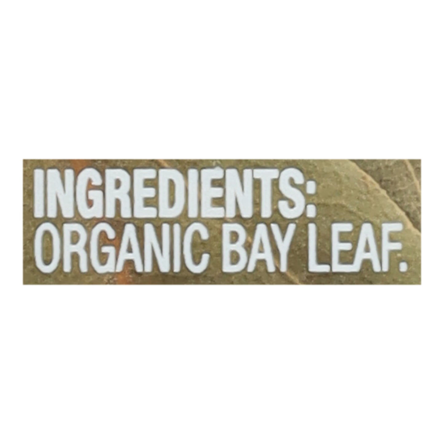 Simply Organic - Hoja de laurel orgánica - Caja de 6 - 0,14 onzas
