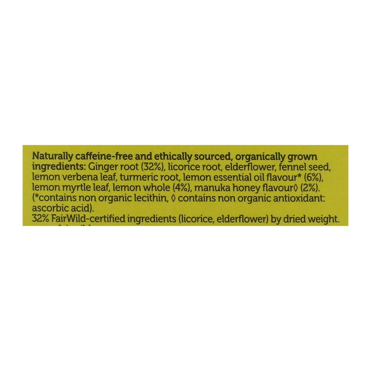 Pukka - Té orgánico de limón, jengibre y miel de manuka - Caja de 4 - 20 bolsitas