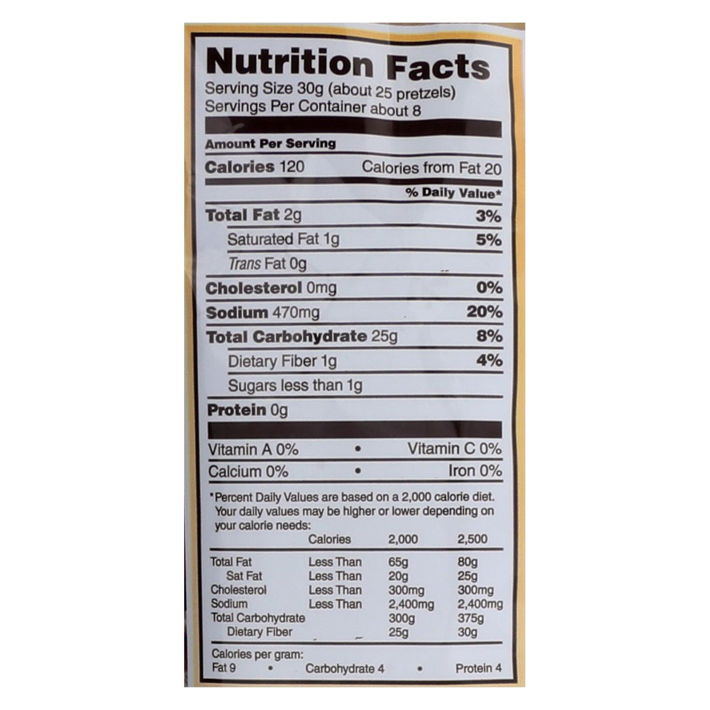 Mini pretzels de Snyder's Of Hanover - Sin gluten - Caja de 12 - 8 oz.