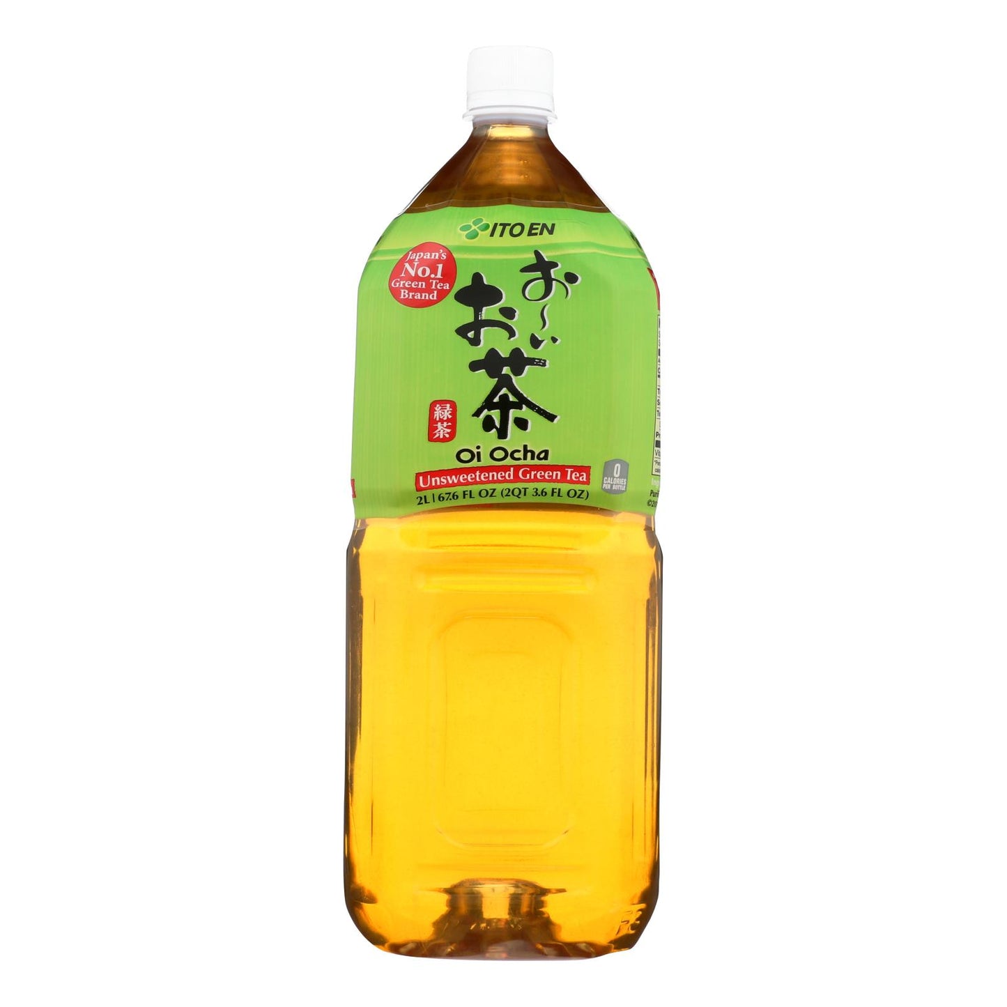 Té verde sin azúcar Ito En Oi Ocha - Caja de 6 - 2 litros