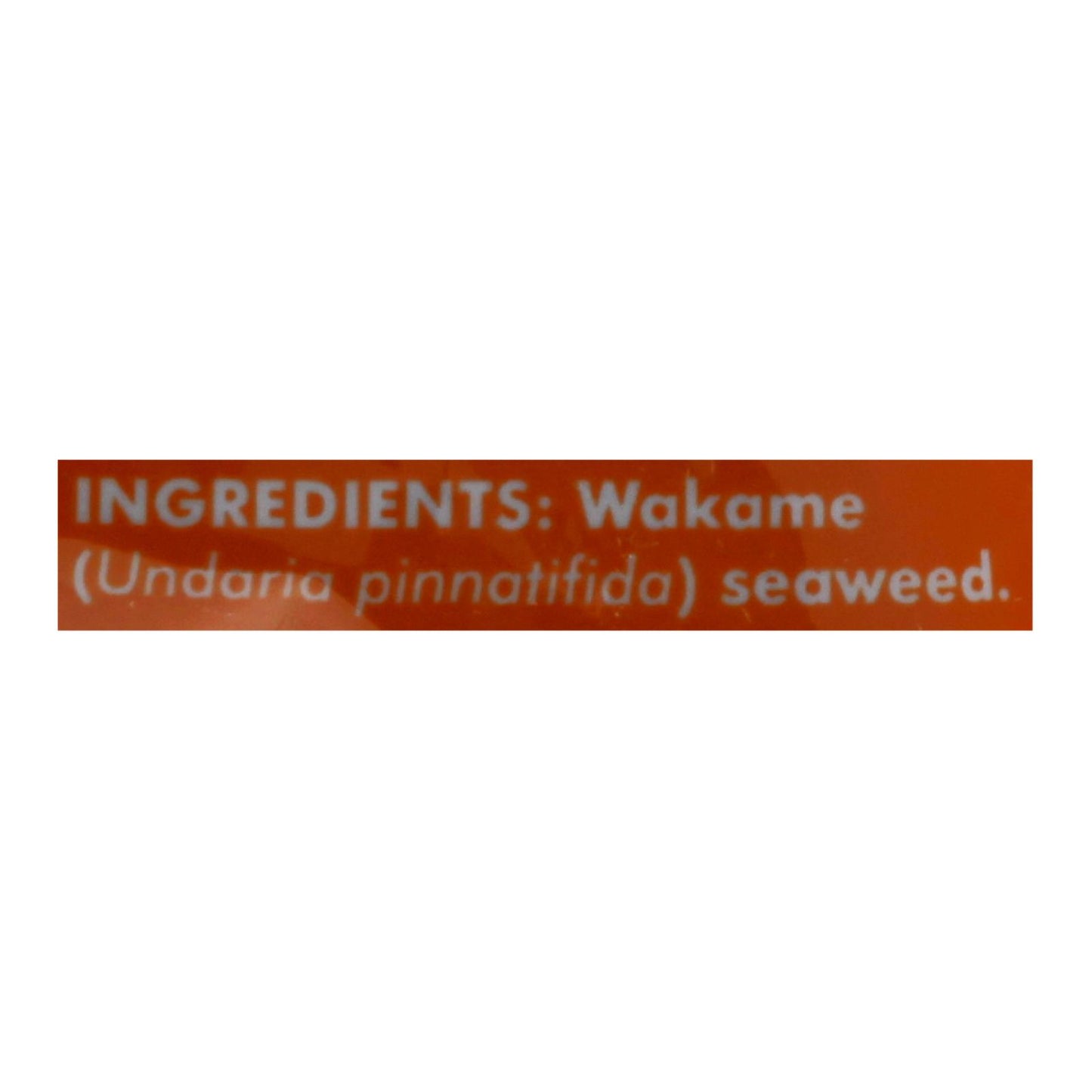 Vegetales marinos Emerald Cove - Wakame del Pacífico - Grado plateado - Listo para usar - 1,76 oz - Caja de 6