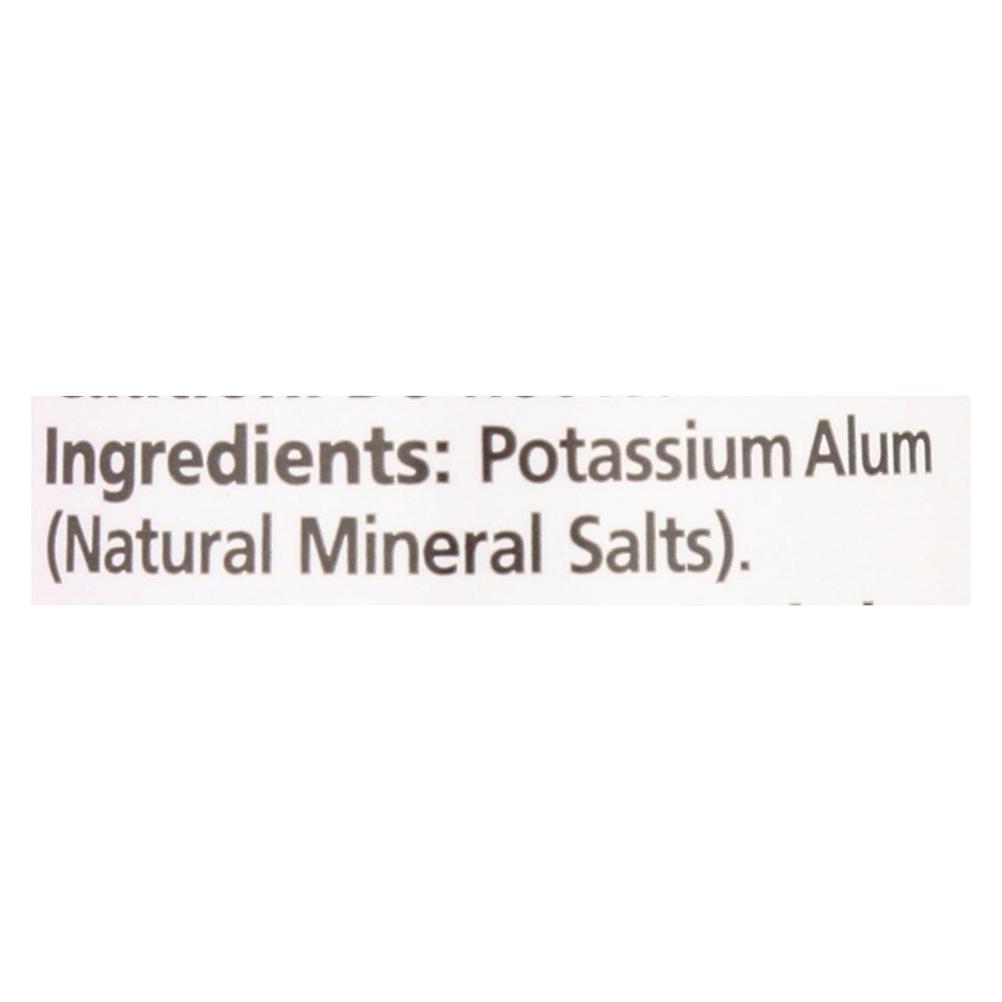 Desodorante corporal en barra de viaje Crystal Body de 1,5 oz