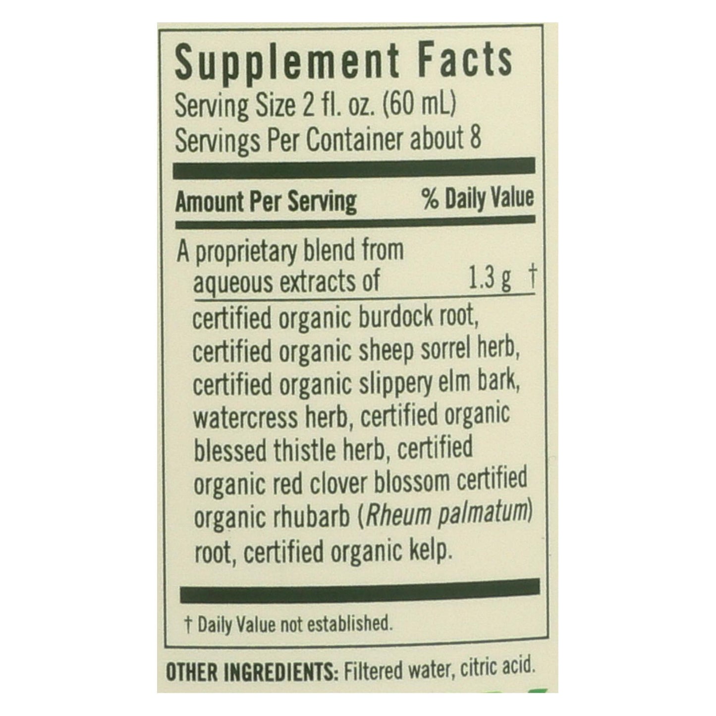 Flora Inc - Esencia Detox Og2 Flor - Ea De 1-17 Fz
