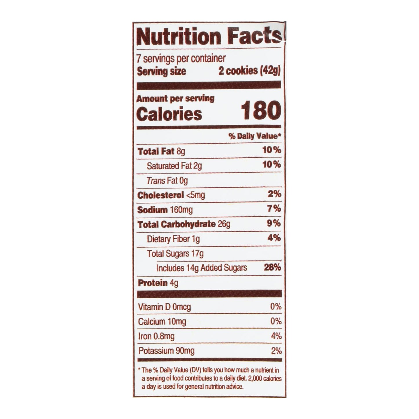 Galletas de Matt: galletas de mantequilla de maní con chispas de chocolate, caja de 6 unidades de 10,5 oz