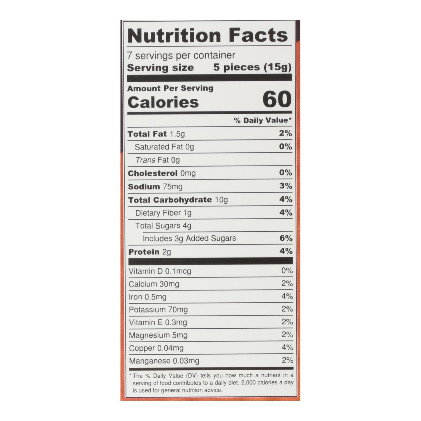 Maine Crisp - Papas fritas con canela y arce - Caja de 10 - 3,7 oz