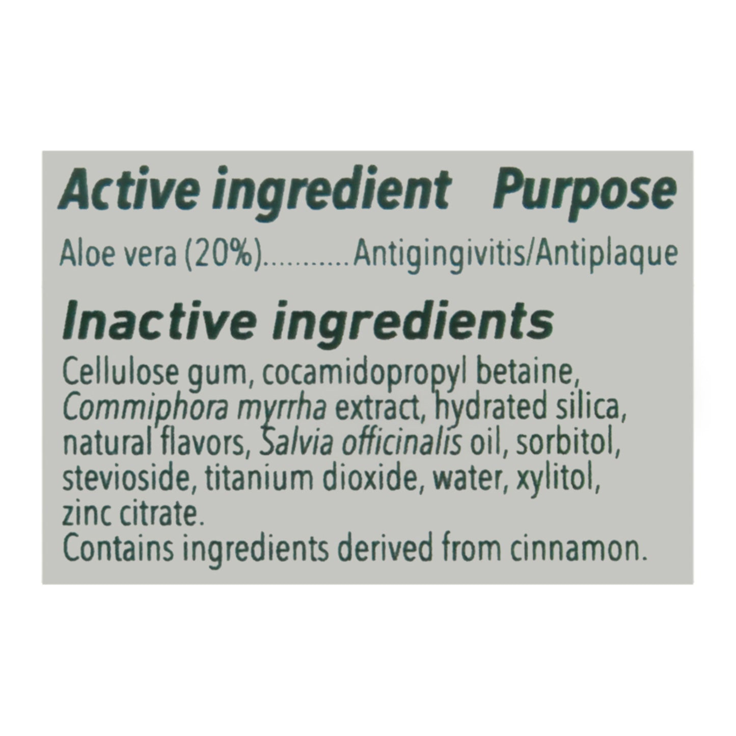 Dentista natural - Tthpst Antiginv/antiplq - 1 unidad - 5 oz