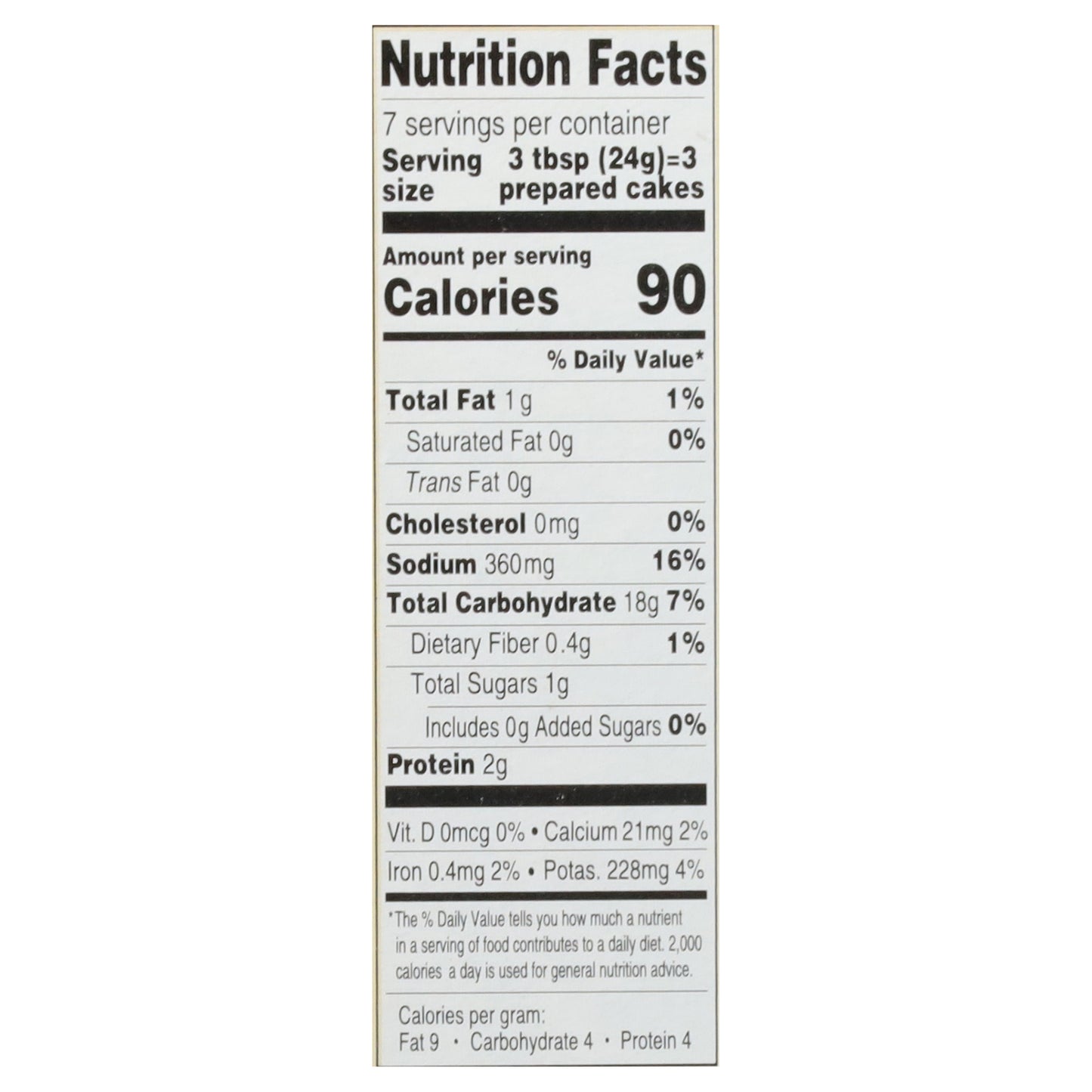 Mezcla para panqueques de papa y verduras de Manischewitz - Caja de 12 - 6 oz