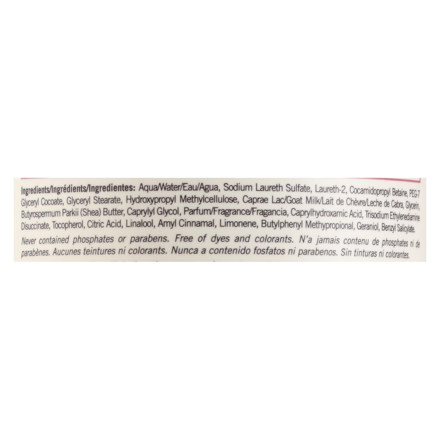 Nature By Canus - Espuma de baño de leche de cabra y karité - 27,1 oz