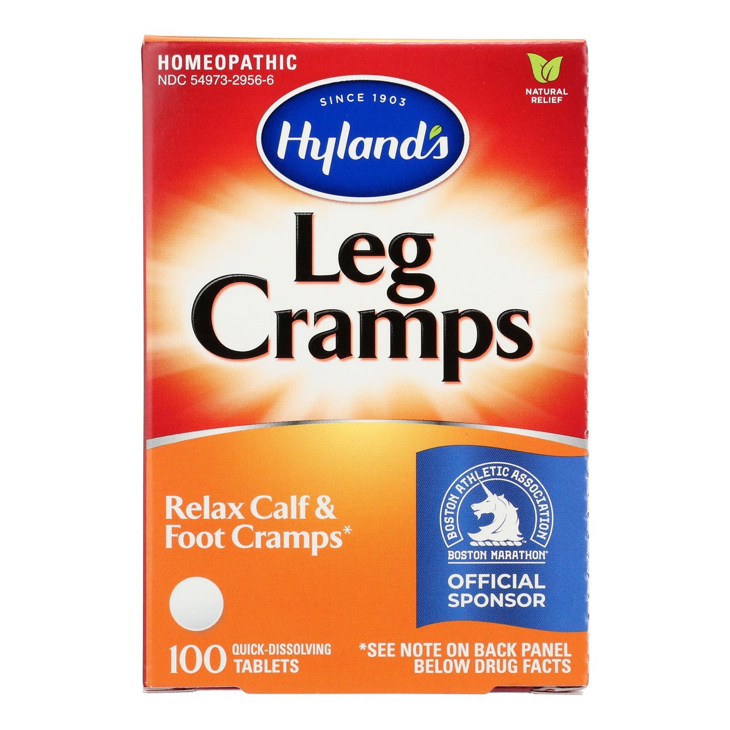 Hyland's - Alivio de calambres en las piernas - 1 unidad de 1 a 100 tabletas