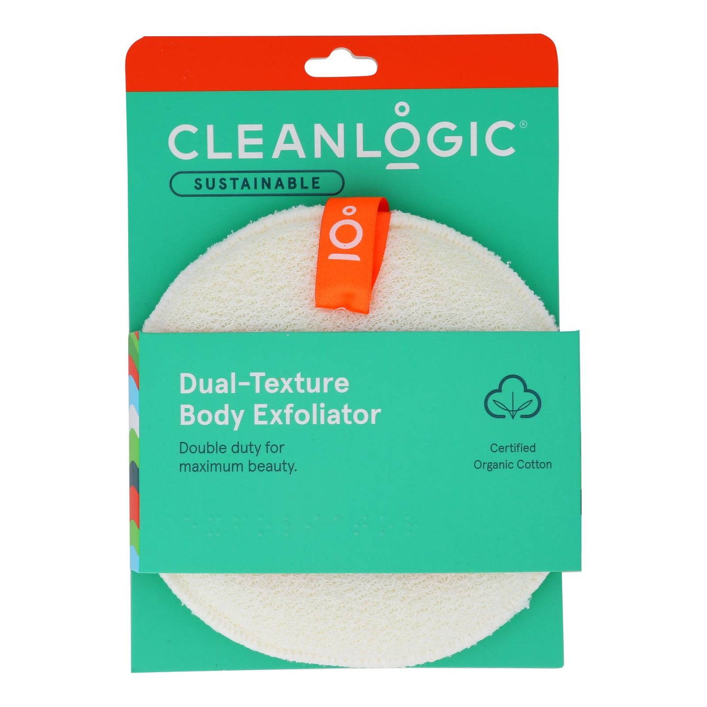 Cleanlogic - Limpiador de rostro y cuerpo de texto dual - 1 unidad