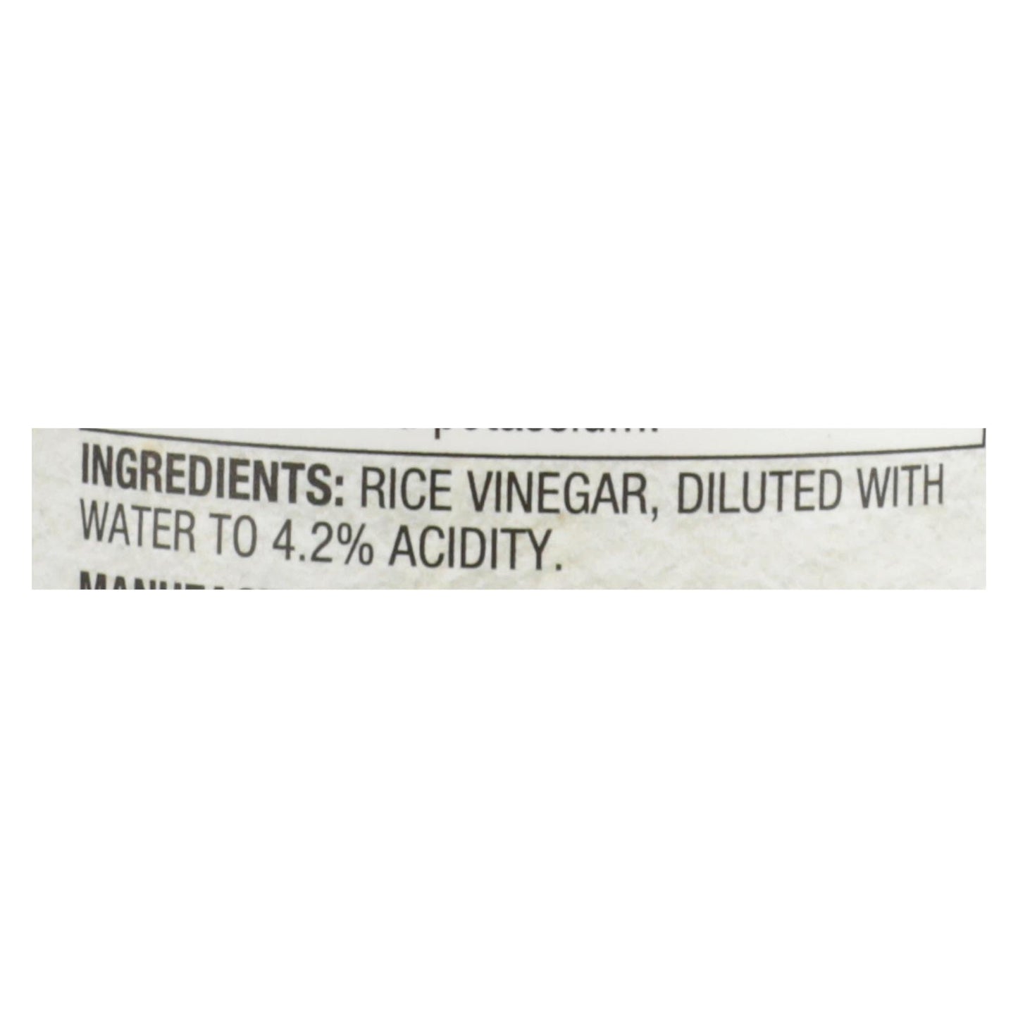 Vinagre de arroz Nakano - Vinagre - Caja de 6 - 12 Fl Oz.