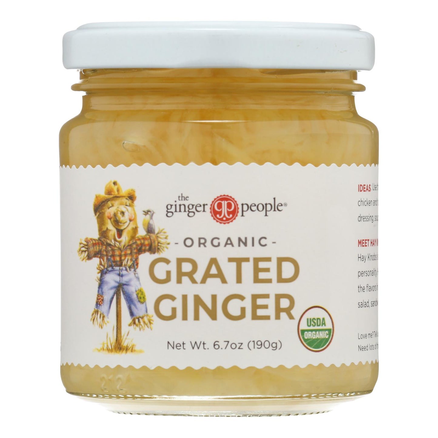 The Ginger People 有机姜 - 磨碎 - 12 盒装 - 6.7 盎司
