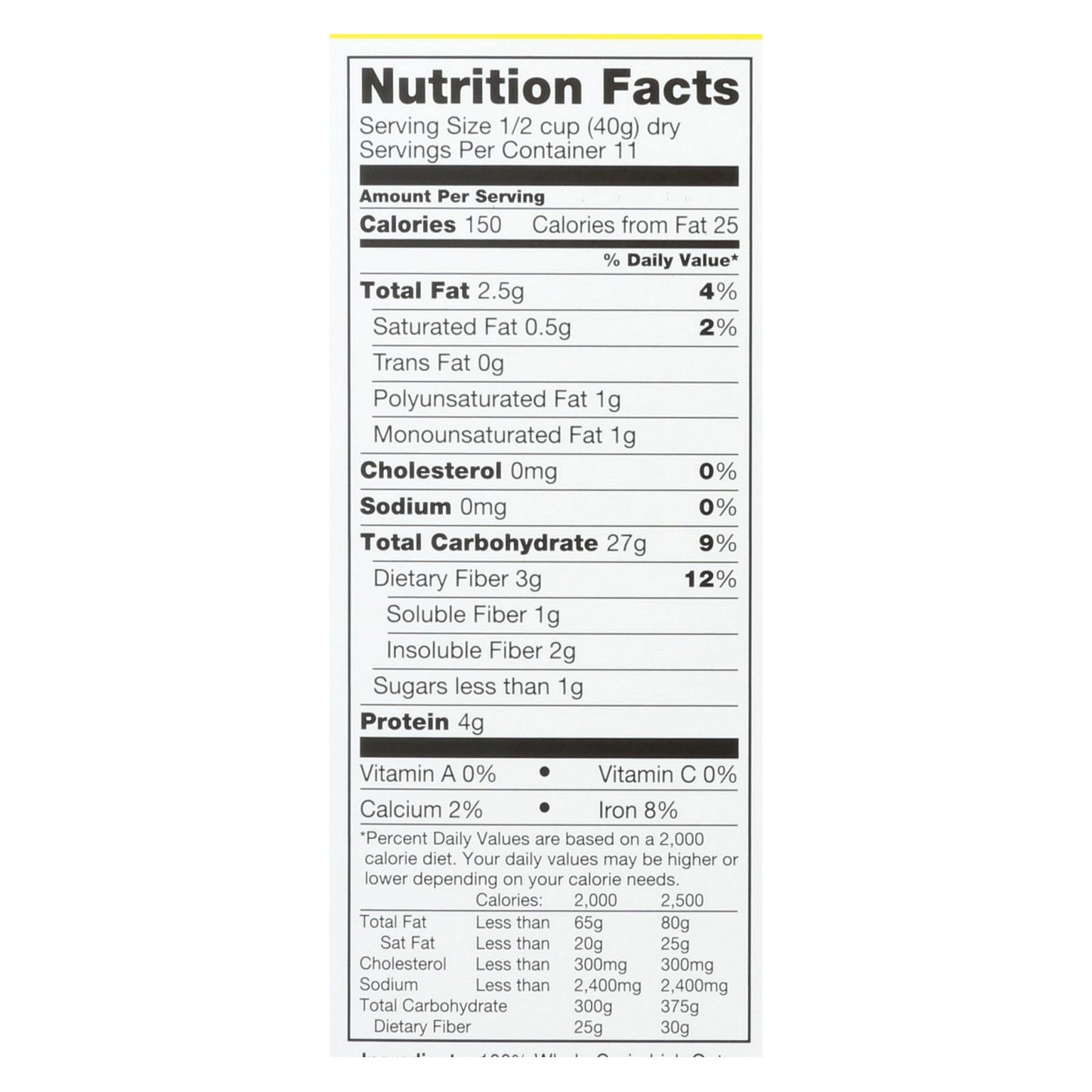 Avena irlandesa McCann, avena laminada de cocción rápida, caja de 12, 16 oz.