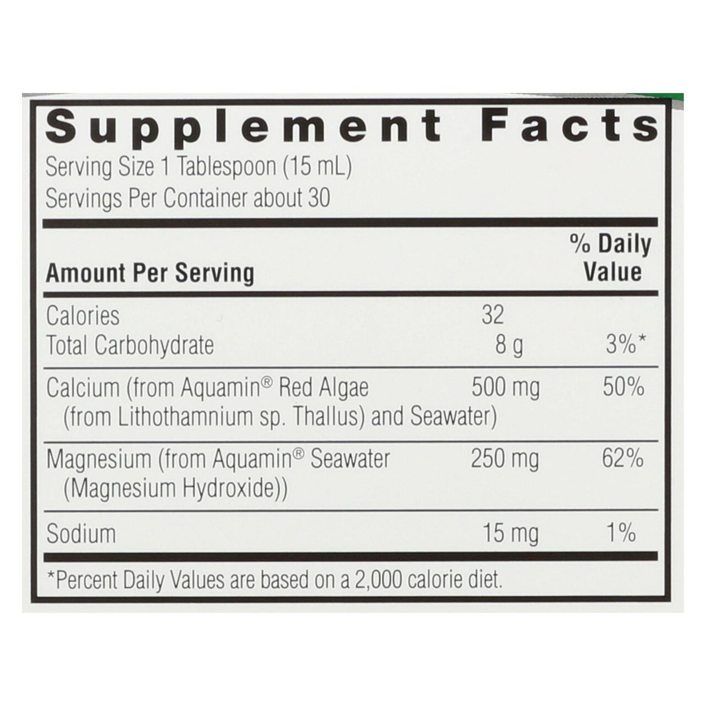 Nature's Answer Plant Based Calcium-magnesium Liquid - 1 Each - 16 Fz