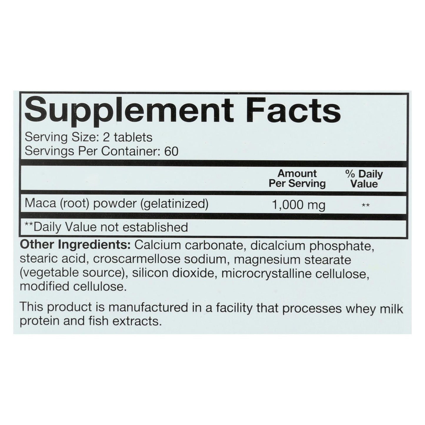 Youtheory Dietary Supplement Women's Maca Root Advanced - 1 Each - 120 Tab