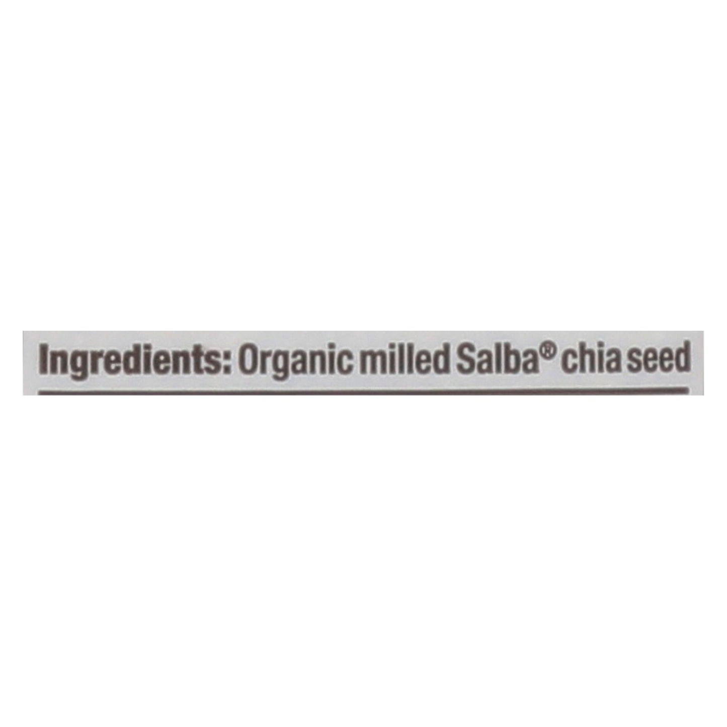 Salba Smart Organic Premium Ground Chia - 1 Each - 5.3 Oz