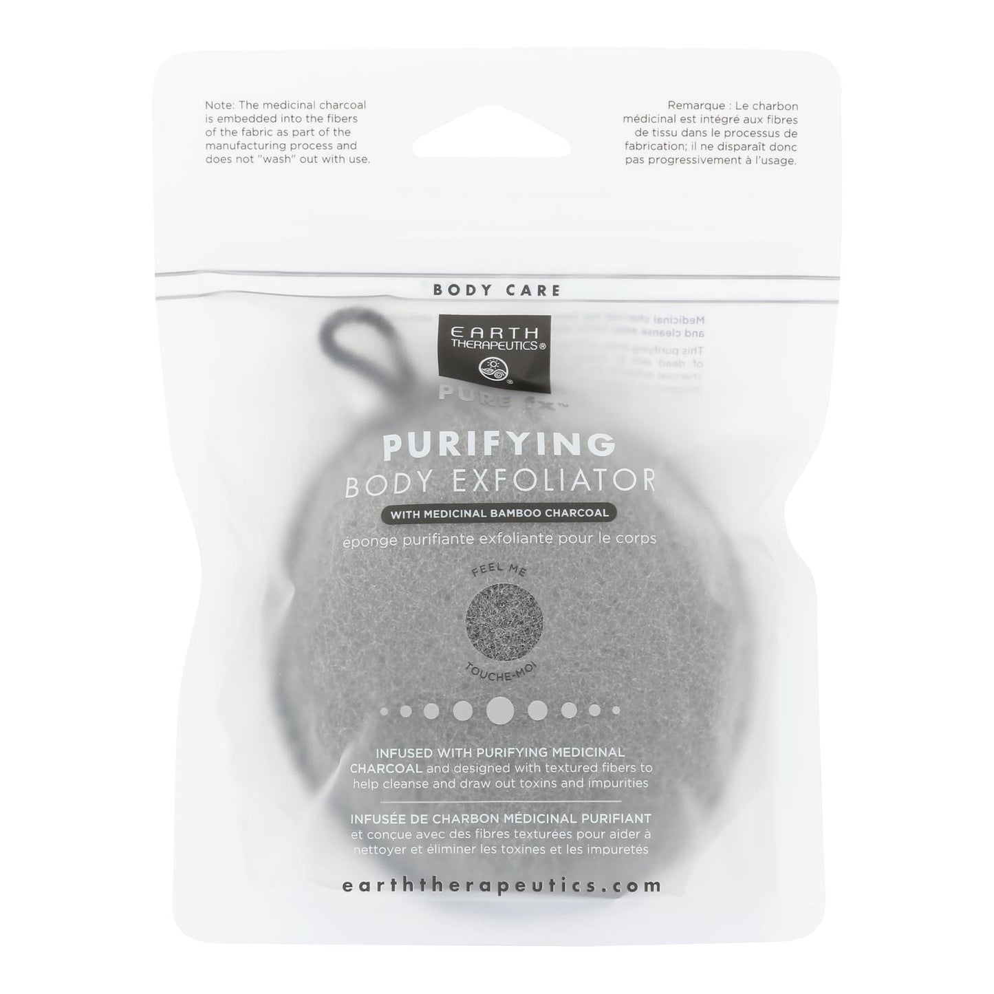 Earth Therapeutics - Exfoliante corporal Purify Chrcoal - 1 unidad - Utensilios de cocina