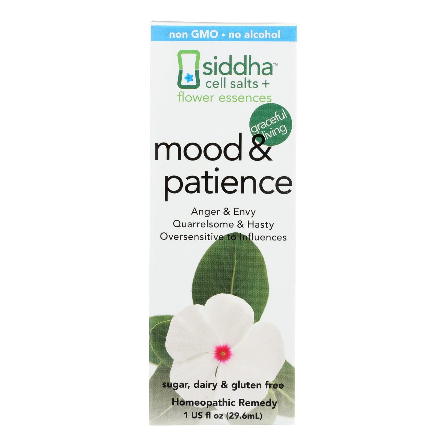 Siddha Cell Salts + Flower Essentials Mood & Patience - 1 Each - 1 Fz