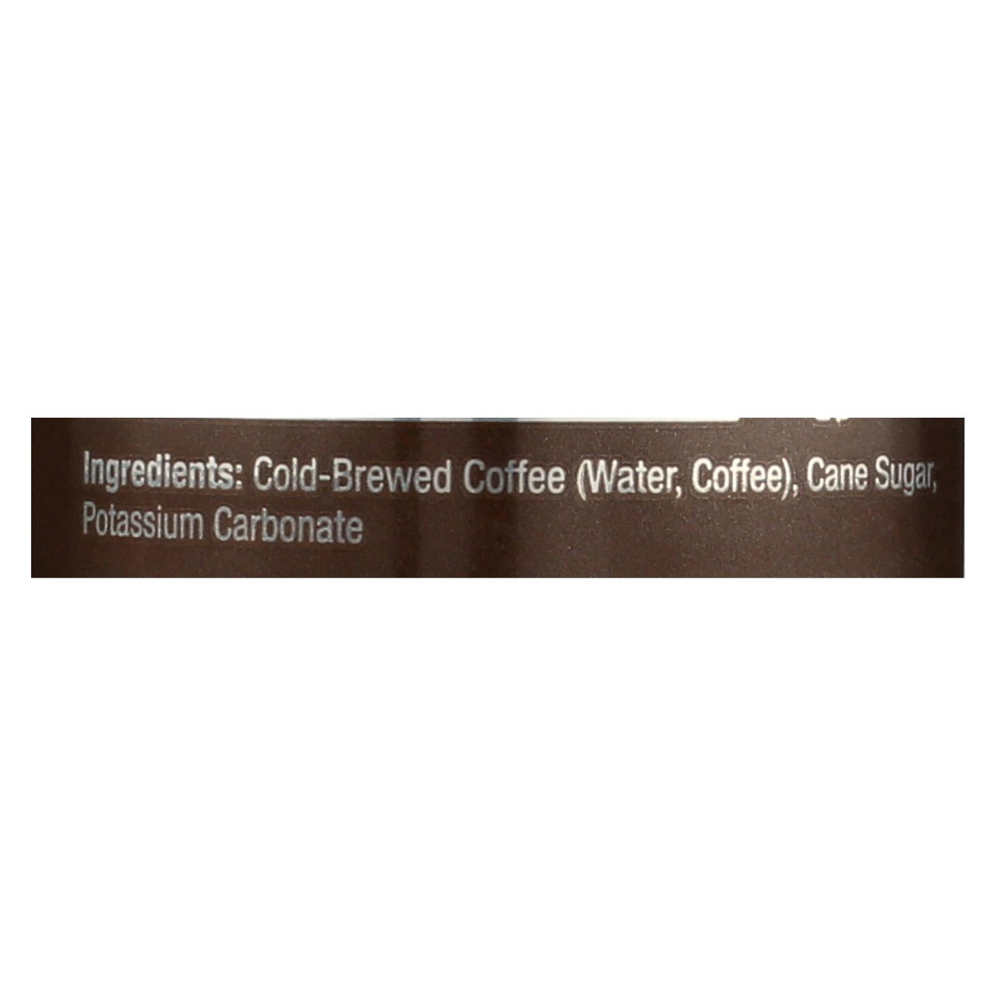 Café negro y fuerte preparado en frío de alta calidad - Caja de 12 - 8 Fz
