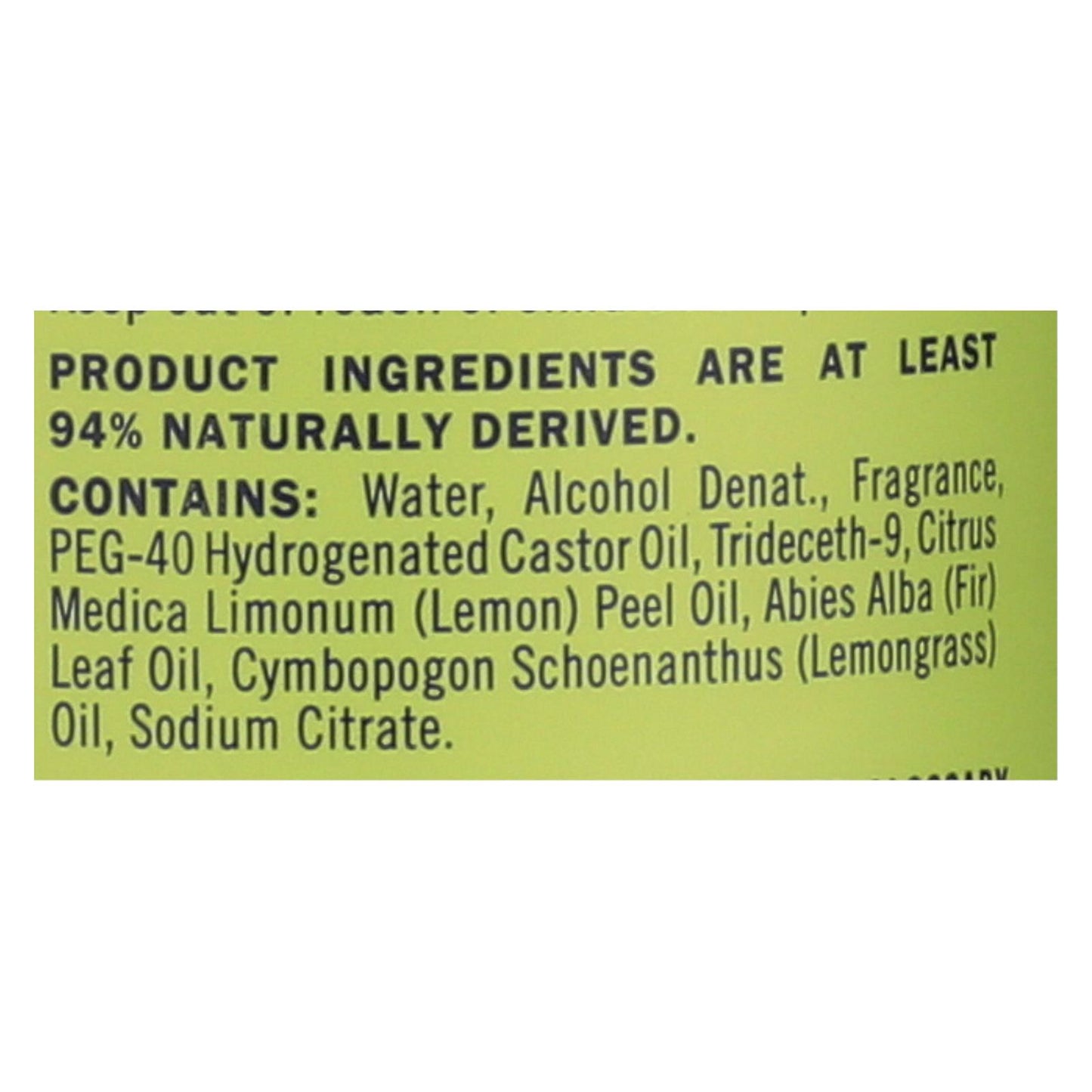 Mrs. Meyer's Clean Day - Ambientador - Verbena de limón - Caja de 6 - 8 oz